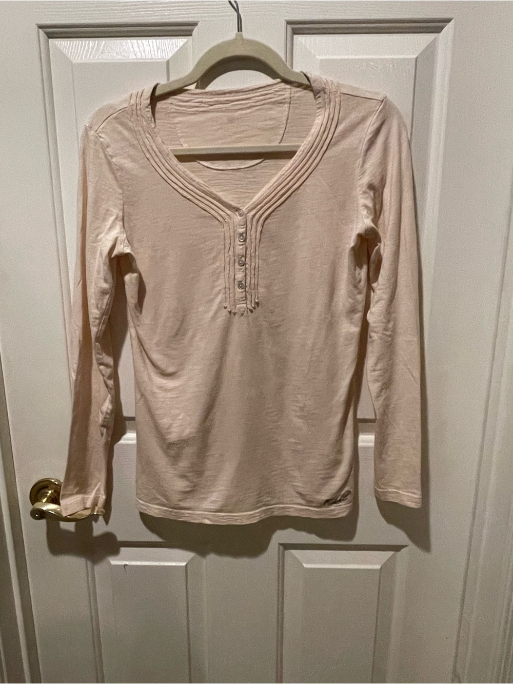 KÜHL Long Sleeve Henley Top | Size Small